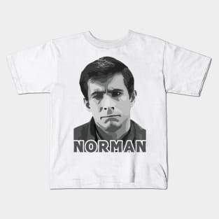 Norman // Horror Fan Art Kids T-Shirt